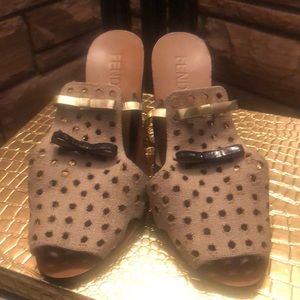 NWOT Fendi Sandel High Heel